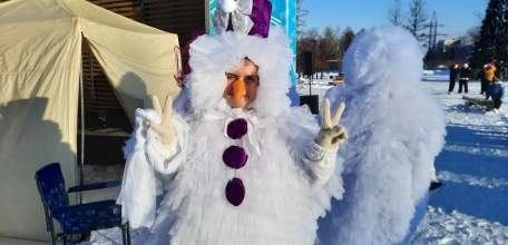 Новогодняя сказка в Парке 40-летия Октября!