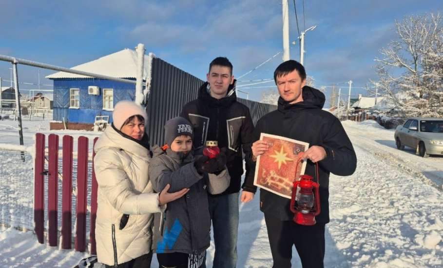 Вифлеемский огонь привезли под Рождество в Липецкую область!