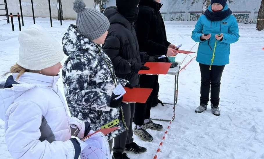 В канун Рождества Христова на территории Детского парка прошли городские соревнования "Мандариновый забег"