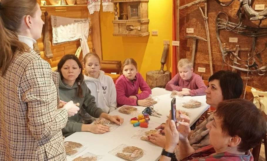 В эти праздничные дни в музее купечества и сословий царила атмосфера теплого, новогоднего творчества