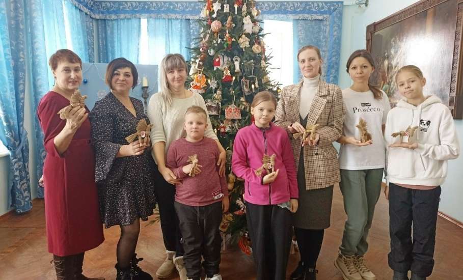 В эти праздничные дни в музее купечества и сословий царила атмосфера теплого, новогоднего творчества