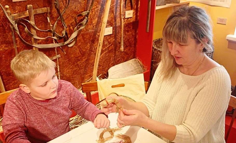 В эти праздничные дни в музее купечества и сословий царила атмосфера теплого, новогоднего творчества