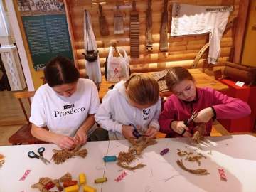 В эти праздничные дни в музее купечества и сословий царила атмосфера теплого, новогоднего творчества