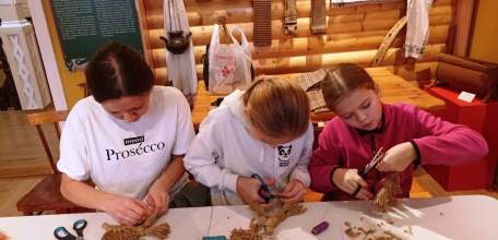 В эти праздничные дни в музее купечества и сословий царила атмосфера теплого, новогоднего творчества