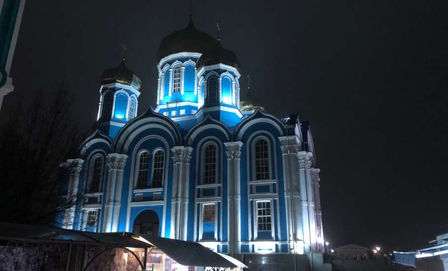 Пожар произошел в Задонском монастыре!