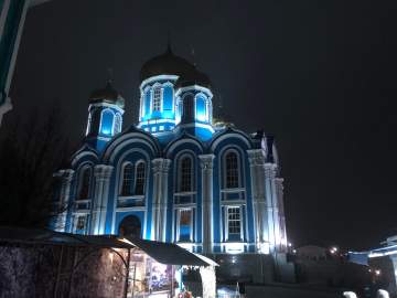 Пожар произошел в Задонском монастыре!