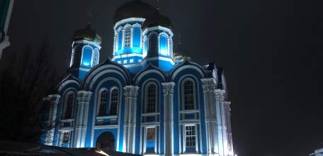 Пожар произошел в Задонском монастыре!