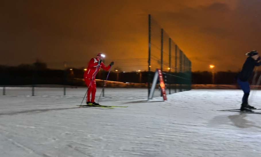 "Ночная" лыжная гонка состоялась в Елецком районе!