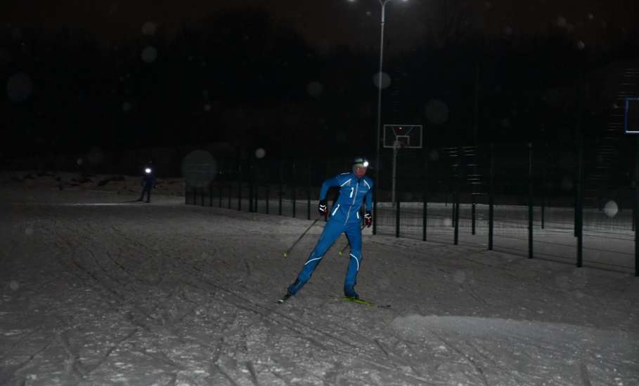 "Ночная" лыжная гонка состоялась в Елецком районе!