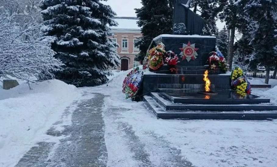 Уборка снега идёт в Ельце по плану