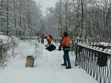 Уборка снега идёт в Ельце по плану