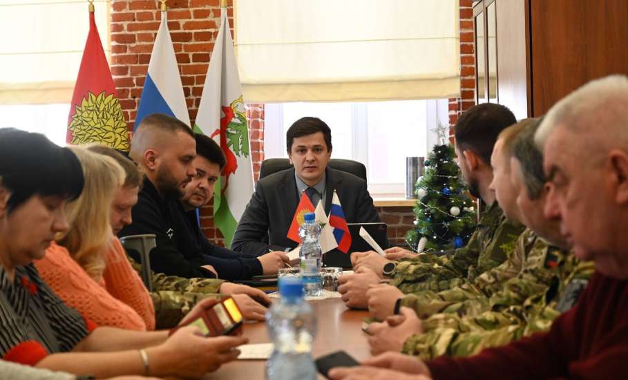 Вячеслав Жабин: &laquo;В этом году в Ельце установим памятник солдатам специальной военной операции&raquo;