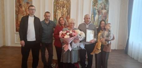 Супруги Шатохины отметили 50-летний юбилей совместной жизни!