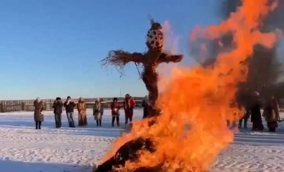 В Елецком районе провели обряд с костром