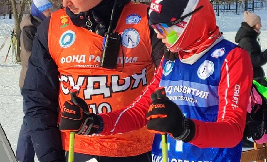 В Липецкой области прошли соревнования по лыжным гонкам