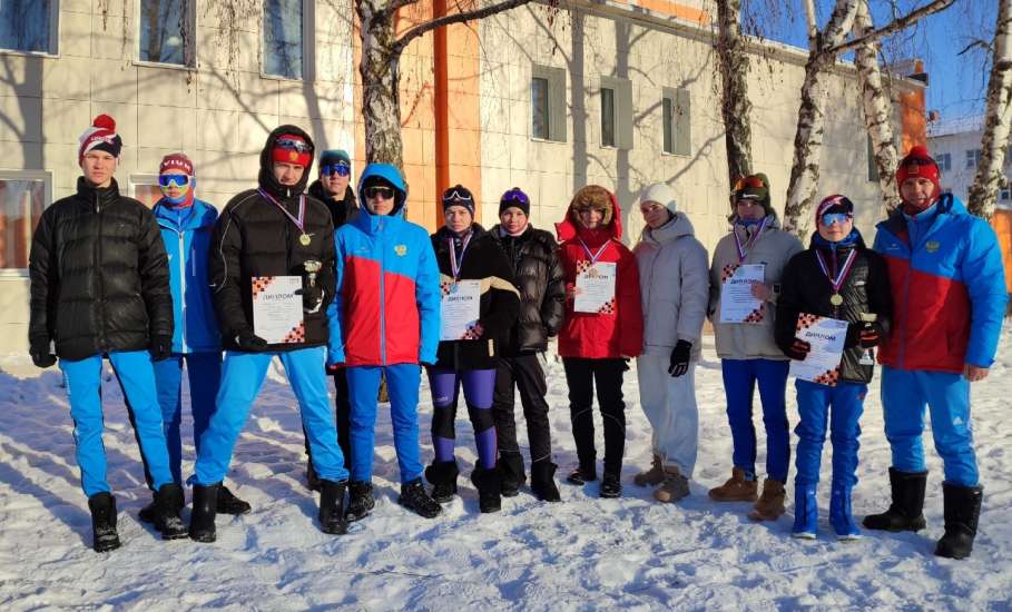 В Липецкой области прошли соревнования по лыжным гонкам