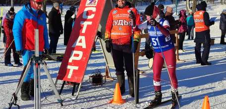 В Липецкой области прошли соревнования по лыжным гонкам