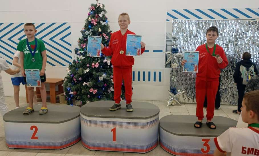 Соревнования по плаванию прошли в Ельце