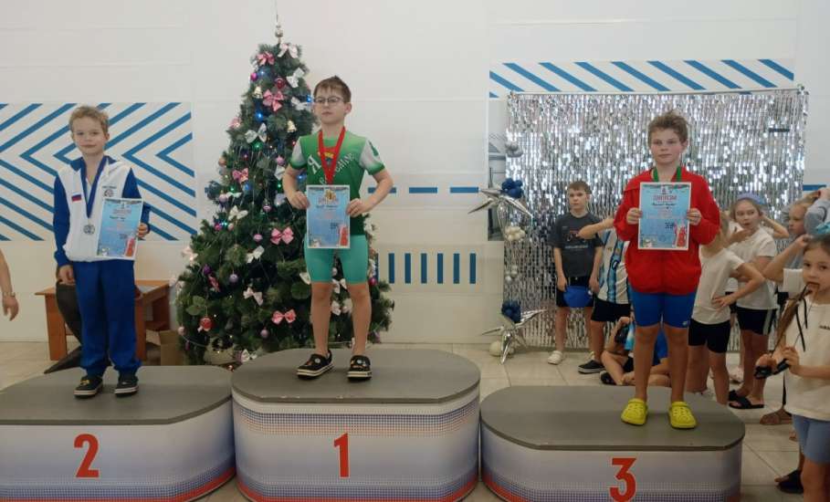 Соревнования по плаванию прошли в Ельце