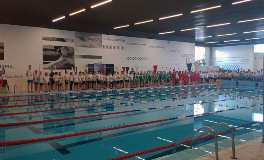Соревнования по плаванию прошли в Ельце