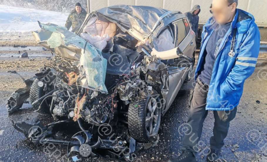 Страшная авария! В лобовом столкновении погибли люди на трассе в Становлянском районе!