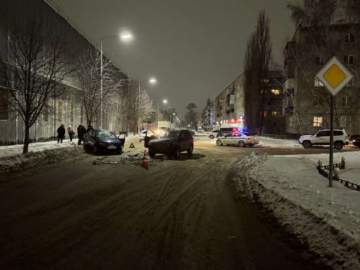 В Ельце в столкновении иномарок пострадал один из водителей!