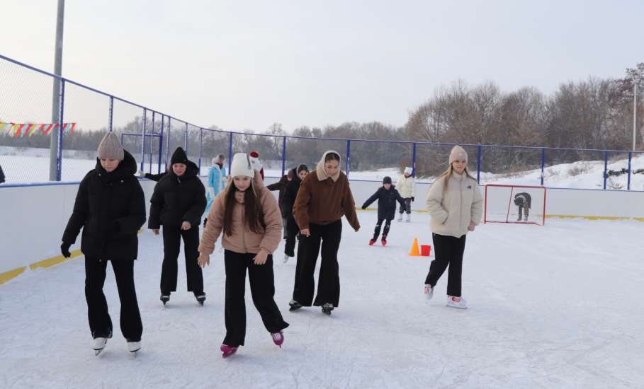 В селе Талица открыта современная хоккейная коробка, построенная в рамках муниципального проекта &laquo;Развитие сельских территорий через детский спорт&raquo;