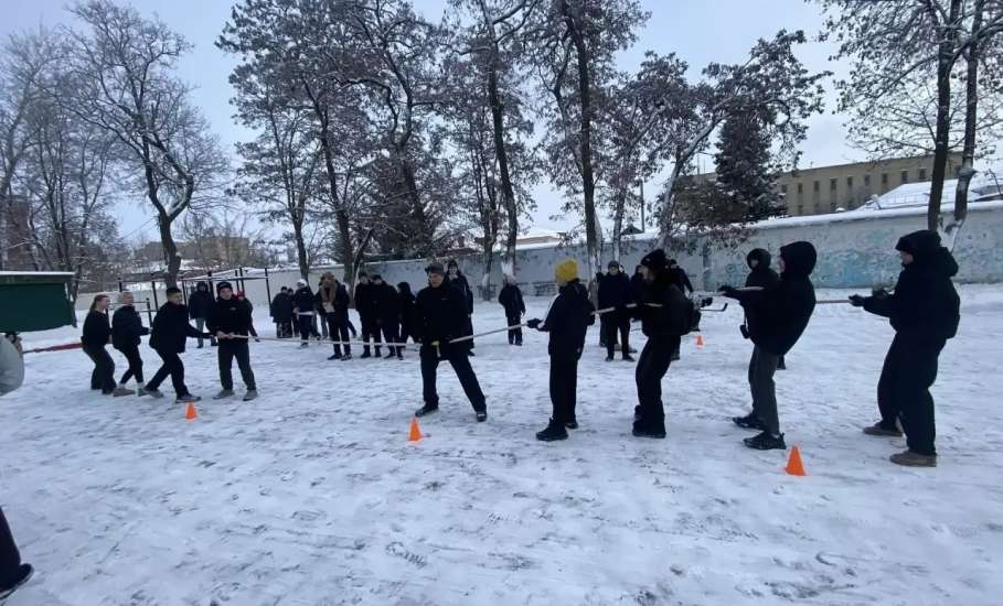 На спортивной площадке Детского парка прошли соревнования по зимнему многоборью
