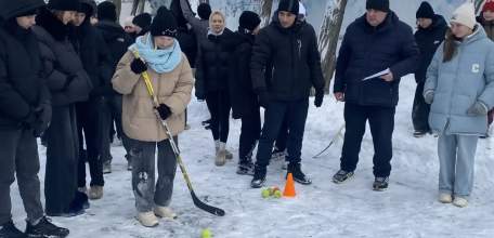 На спортивной площадке Детского парка прошли соревнования по зимнему многоборью