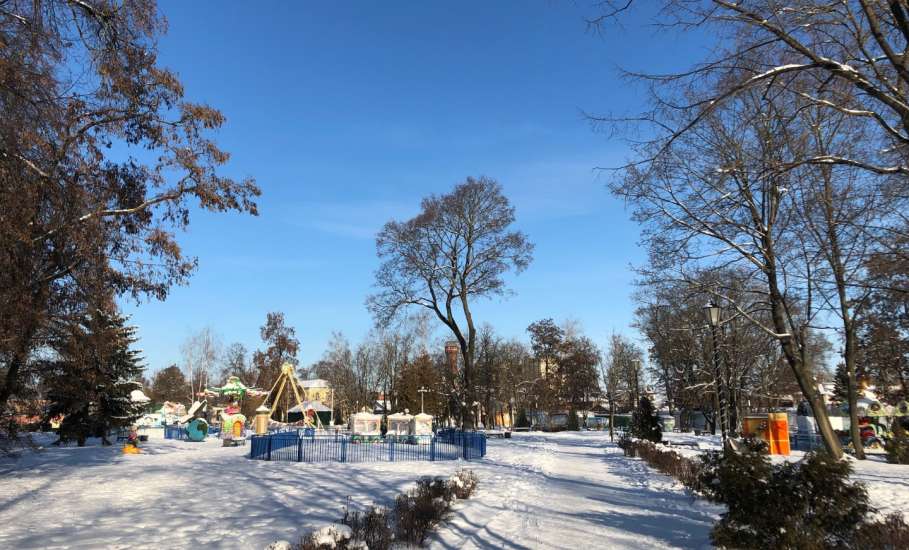 Фотопрогулка по городу Ельцу январским днём