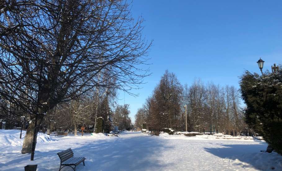 Фотопрогулка по городу Ельцу январским днём