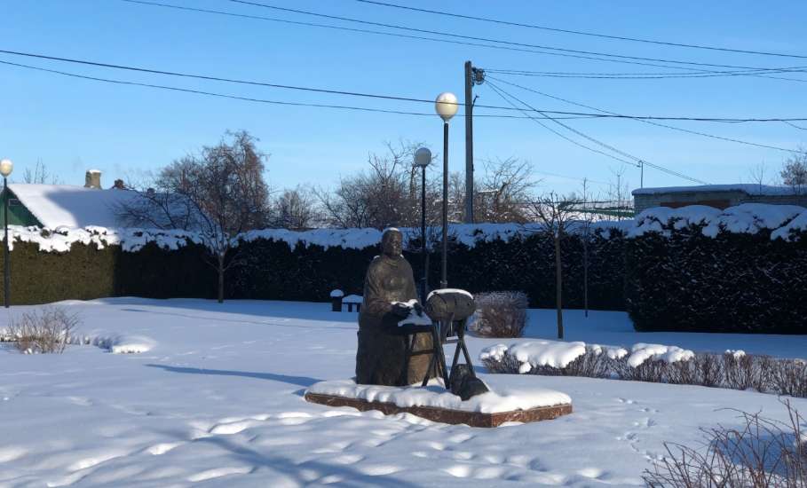 Фотопрогулка по городу Ельцу январским днём