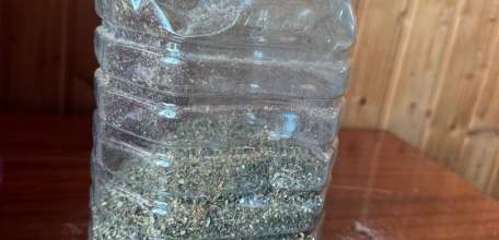 В Липецком районе полицейские изъяли более килограмма марихуаны!