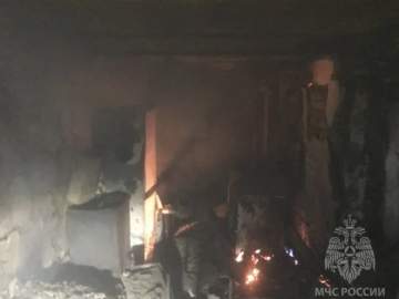 52-летний мужчина погиб в пожаре в Елецком округе!