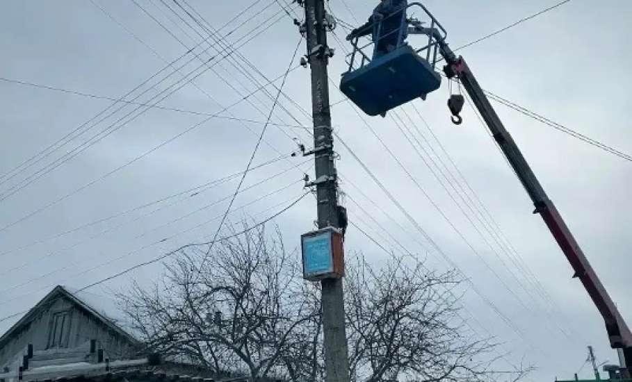 В Ельце восстановлено уличное освещение на двух улицах