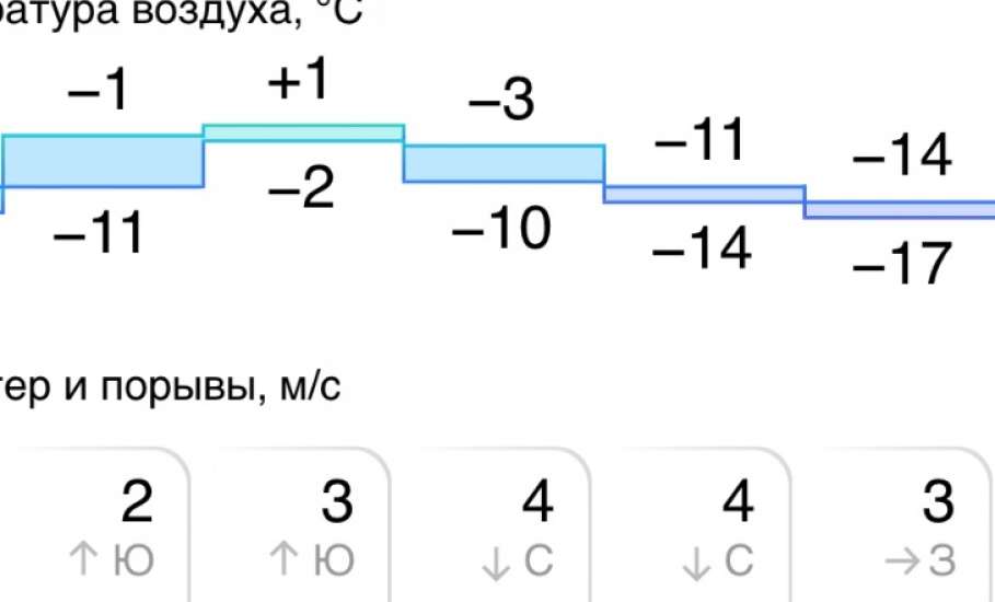 В ближайшие 4 дня в Ельце ожидается снегопад!