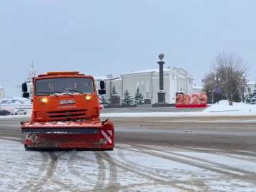 Коммунальные службы города готовятся к предстоящему снегопаду!