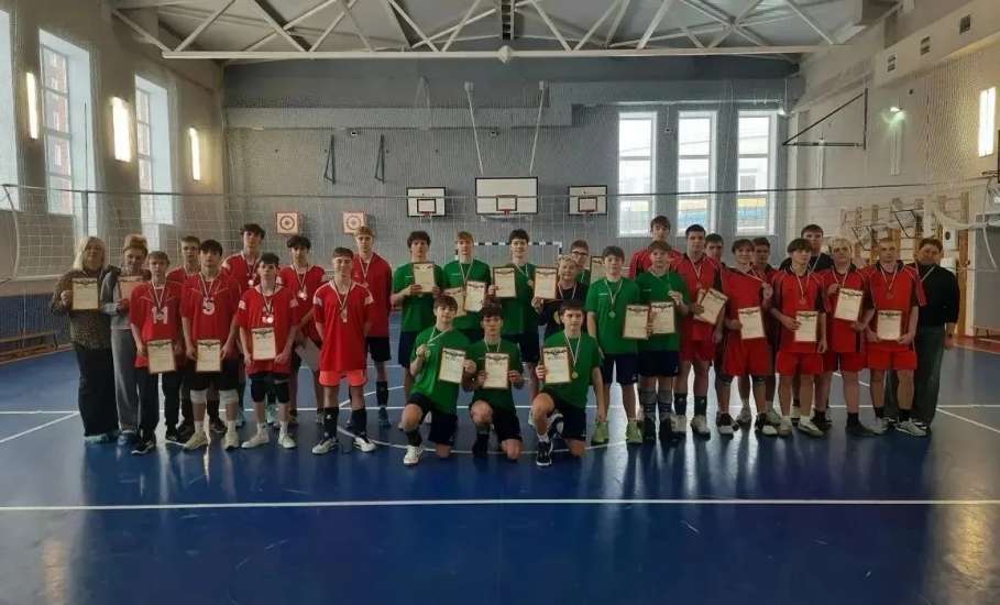 29 января в городе Липецке состоялся финальный этап соревнований по волейболу