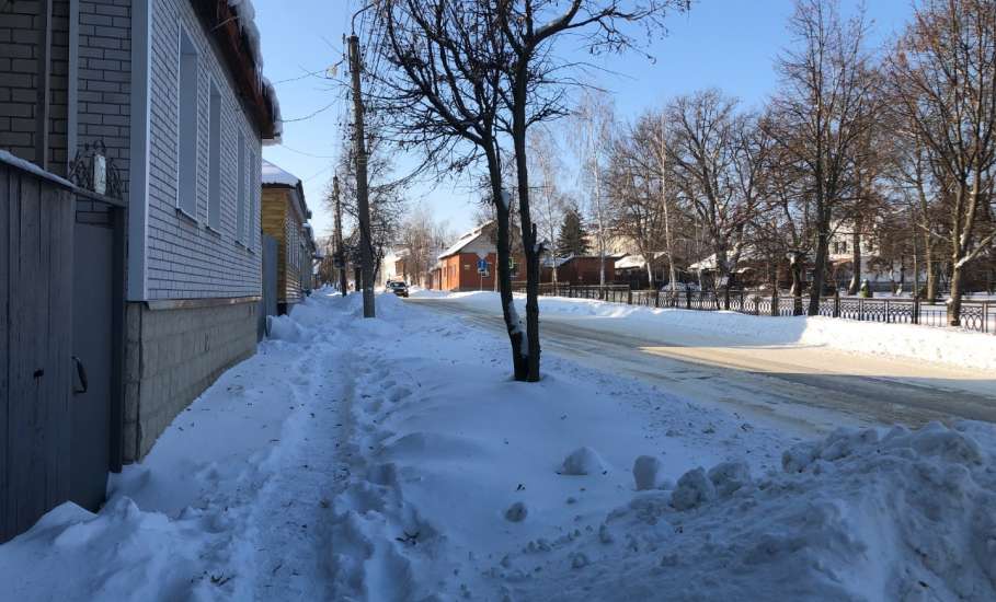 Фото-прогулка по Ельцу морозным днём!