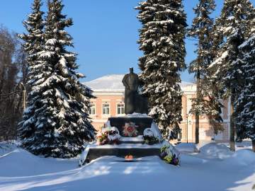 Фото-прогулка по Ельцу морозным днём!