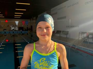 Новые победы: Полина Демина &mdash; обладательница II юношеского разряда по плаванию!