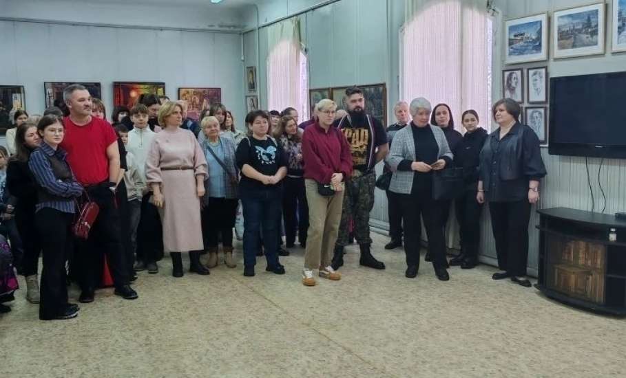 Друзья, открытие выставки состоялось!