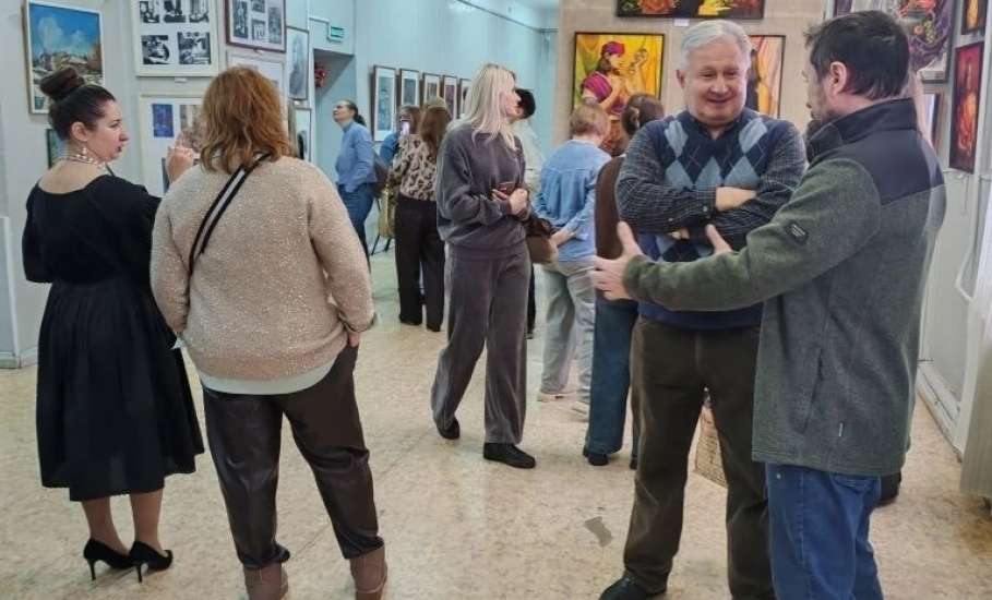 Друзья, открытие выставки состоялось!