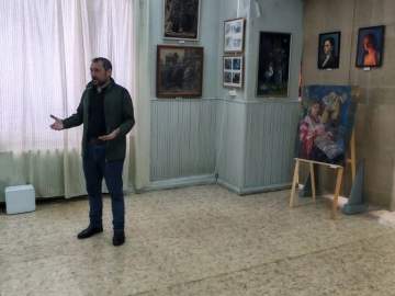 Друзья, открытие выставки состоялось!