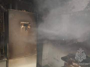 В Ельце вчера вечером горел жилой дом!