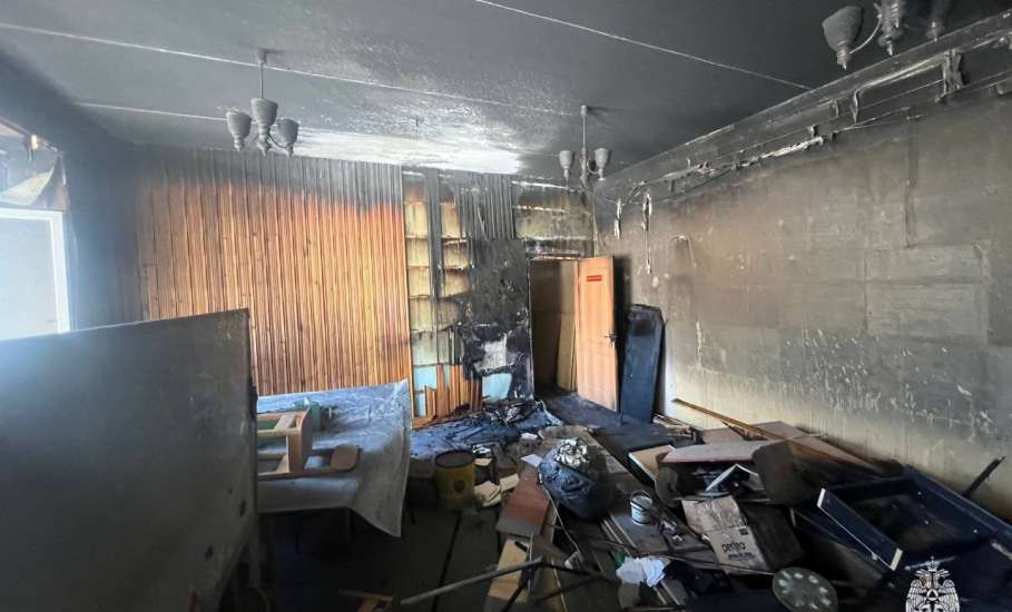 В Липецке произошёл пожар в детском саду! Детей спасли!