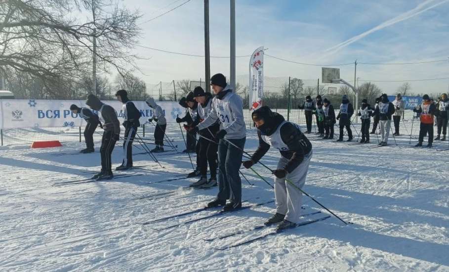 Сегодня на Лыжной базе открылся зимний этап Спартакиады допризывной молодёжи Липецкой области