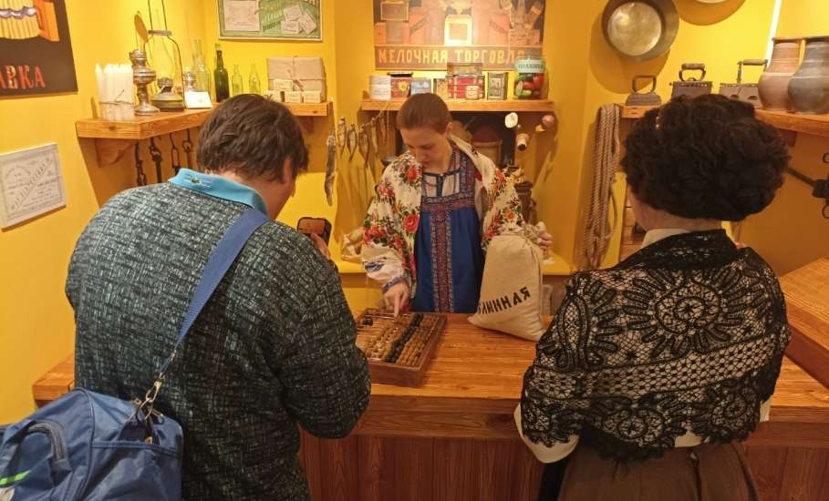 Съёмка Первого канала в Музее купечества и сословий