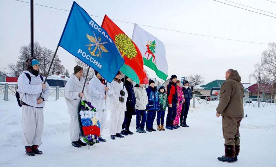 Из Задонска до Ельца идут на лыжах