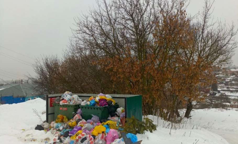 Да сколько можно?????!!!! Долго будет продолжаться беспредел в Ельце с несвоевременным вывозом мусора?